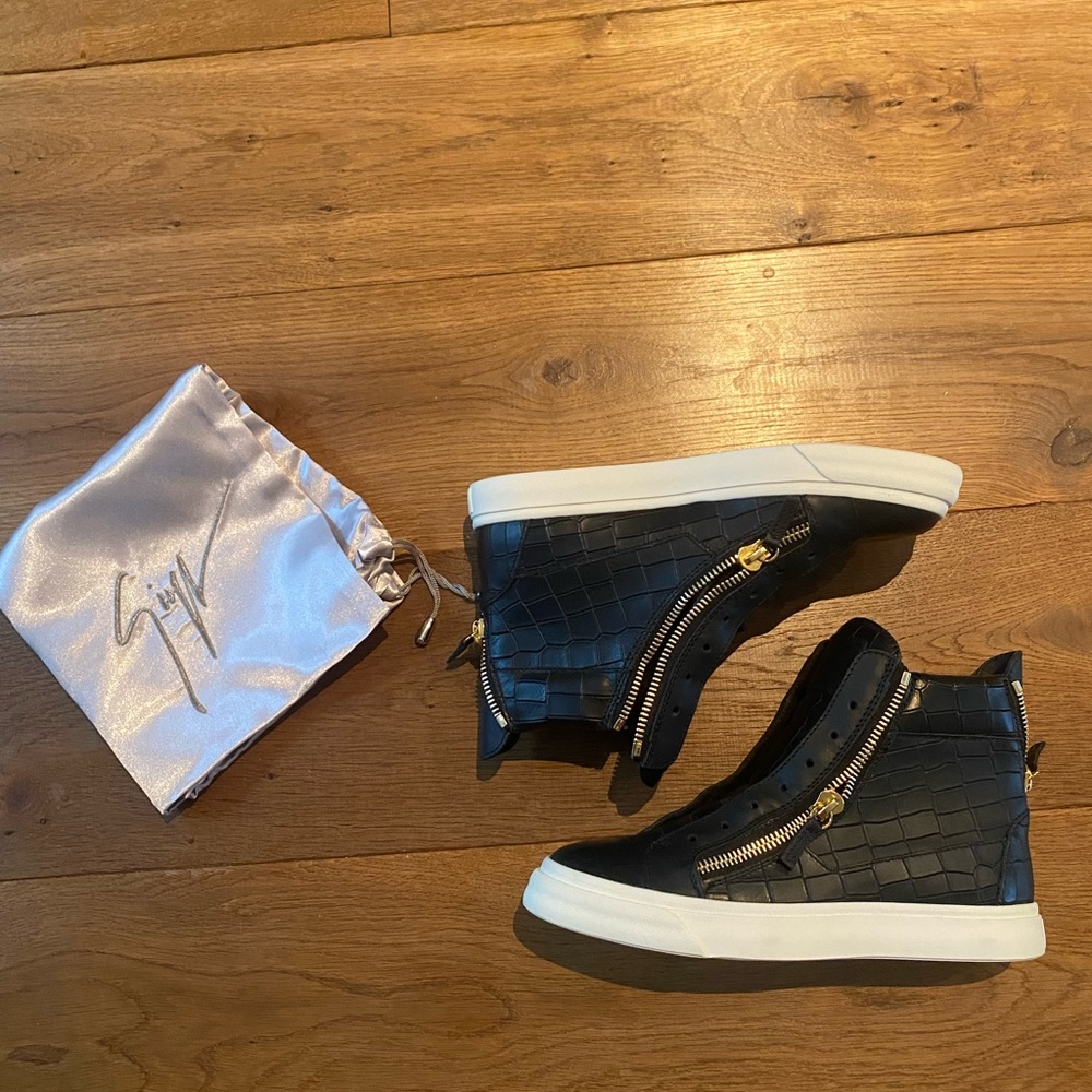 Giuseppe Zanotti black sneakers RS6012